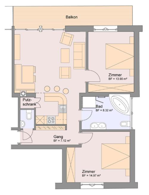 Apartment Chasa Seraina Samnaun
